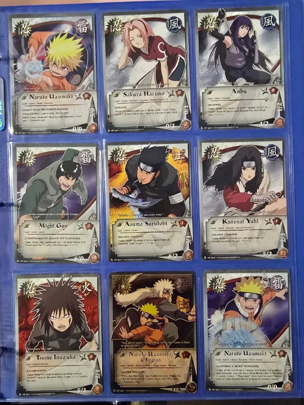 Naruto CCG - Pick Your Cards - Ninja & Client Cards